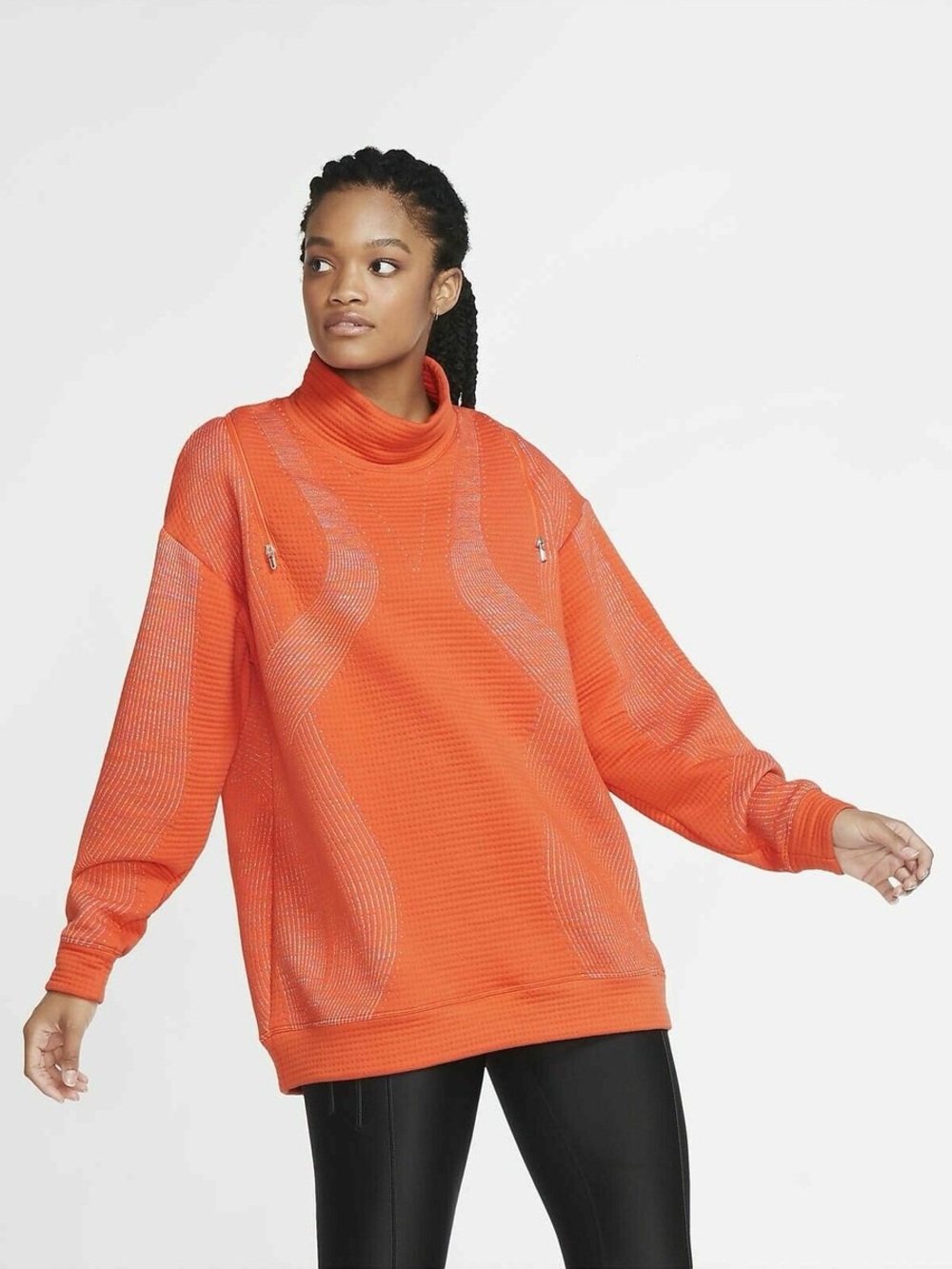 Nike Tech Knit Thermal Pullover Sweater